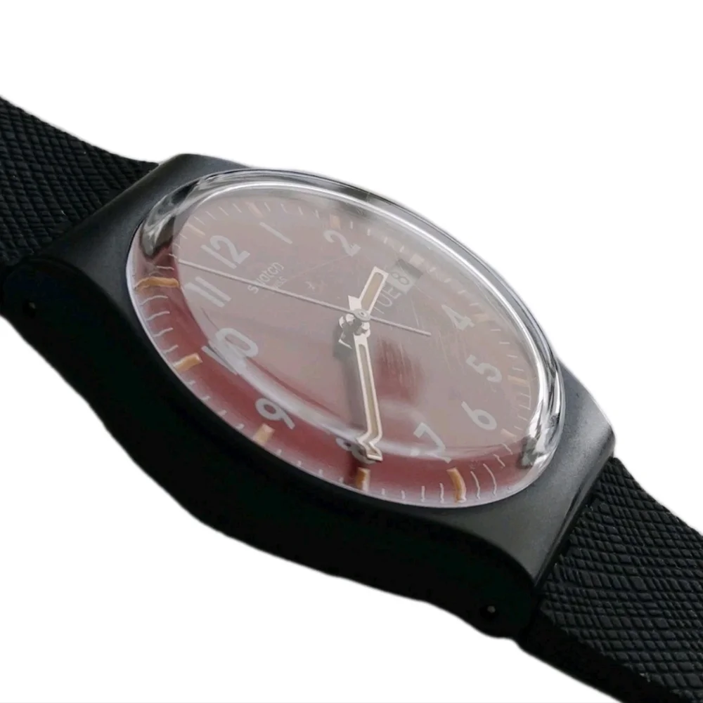 Swatch Unisex Quartz Day/Date Watch